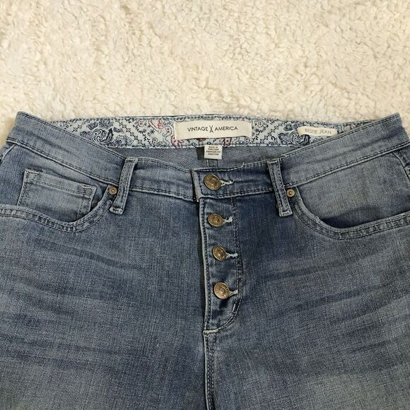 Vintage America Blues Womens Jeans Size 6 - Picture 5 of 15